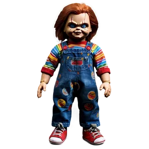 Retro Chucky Doll PNG 06252024