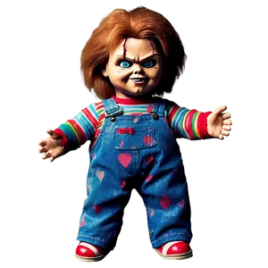 Retro Chucky Doll PNG Lxr29