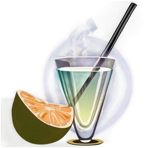 Retro Cocktail Glass PNG 87 PNG