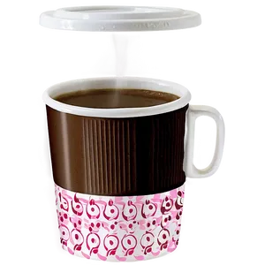 Retro Coffee Cup PNG 05242024