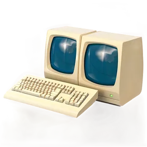 Retro Computer Device PNG Chd36 PNG