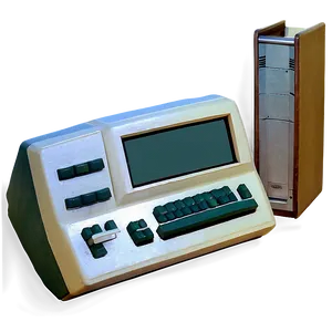 Retro Computer Device PNG Xgx60 PNG