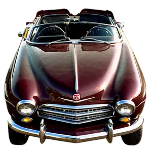"retro Convertible Car PNG" B
