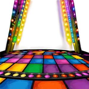 Retro Dance Floor Png 64 PNG image