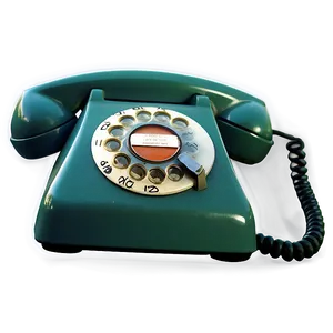 Retro Dial Phone Png 06212024 PNG image