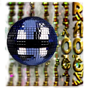 Retro Disco Ball Sparkle