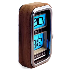 Retro Flip Clock PNG Tqb