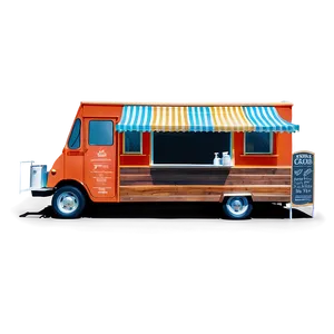 Retro Food Truck PNG 50