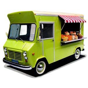 Retro Food Truck Png Vjk PNG image