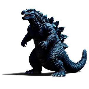 Retro Godzilla Png 05212024 PNG image