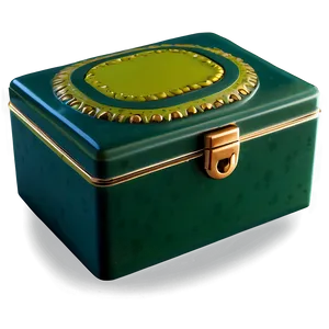 Retro Green Box PNG 06292024