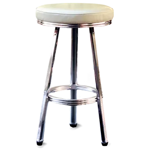 Retro Inspired Barstool Png 06282024 PNG image