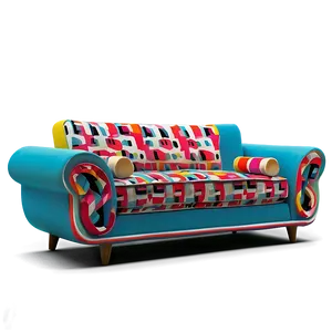 Retro Inspired Couch Png 67 PNG image