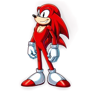 Retro Knuckles Sprite PNG Yol PNG