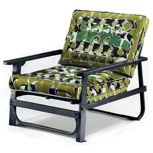 Retro Lawn Chair PNG Rqf