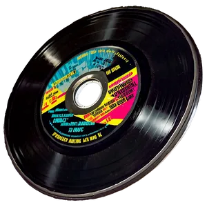 Retro Music Disc Png 06132024 PNG image