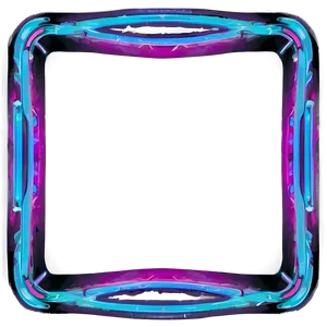 Retro Neon Rectangle PNG Gwu94 PNG