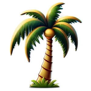 Retro Palm Tree Emoji PNG 59 PNG