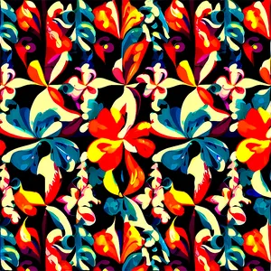 Retro Pattern I Design PNG 75 PNG