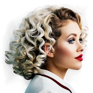 Retro Perm Revival PNG 67 PNG