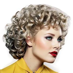 Retro Perm Revival PNG Pmu59 PNG