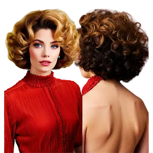 Retro Perm Revival PNG Qox48 PNG