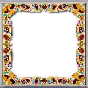 Retro Photo Border PNG Onf74