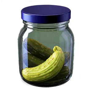Retro Pickle Jar PNG 06212024