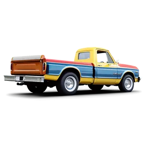 Retro Pickup Truck PNG Gwu