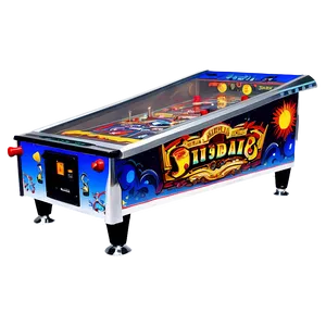 Retro Pinball Arcade Png 06242024 PNG image