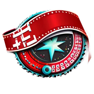 Retro Red Banner Design PNG Rgv52 PNG