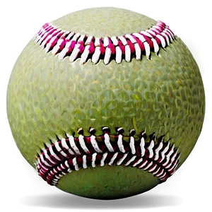 Retro Revival Softball Png 37 PNG image