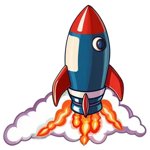 Retro Rocket Clipart Png 14 PNG image