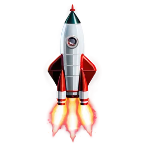 Retro Rocket PNG Tgo PNG