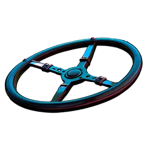 Retro Sailboat Steering Wheel PNG Qbw PNG