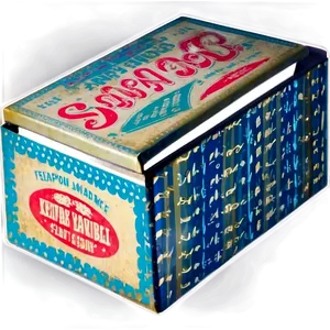 Retro Shoe Box PNG 87