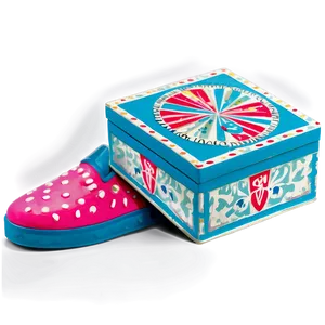 Retro Shoe Box PNG Der