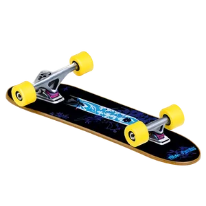 Retro Skateboarding Png Bqb PNG image