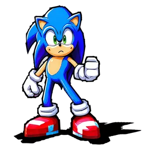 Retro Sonic Pixel Art PNG 47 PNG