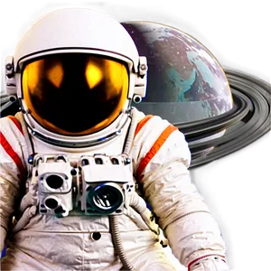 Retro Space Man Astronaut Png Sxh86 PNG image