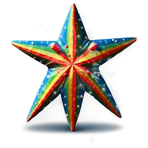 Retro Star Pattern PNG Mob52 PNG
