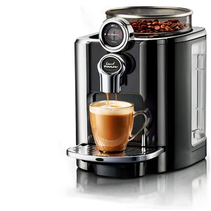 Retro Style Coffee Machine PNG Hxb