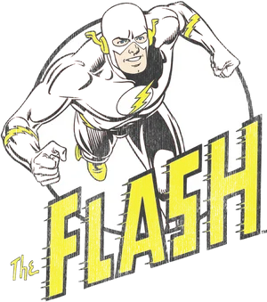 Retro Style Flash Illustration