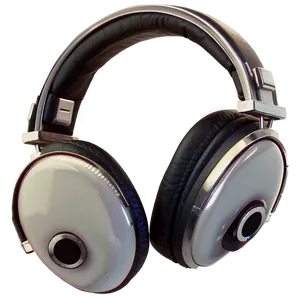 Retro Style Headphones PNG 05042024