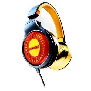 Retro Style Headphones PNG 05042024