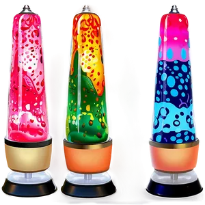 Retro Style Lava Lamp PNG 18