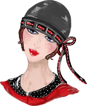 Retro Style Portrait