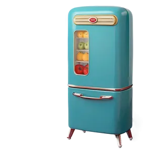Retro Style Refrigerator PNG Jwm77 PNG