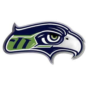 Retro Style Seahawks Logo PNG 97