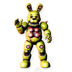 Retro Style Springtrap PNG Ulx PNG
